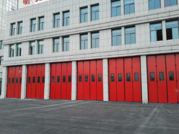 kupować Automatyczne / ręczne drzwi składane przemysłowe z ukrytą konstrukcją ramy online manufacture