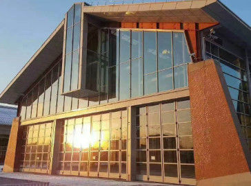 kupować Przeźroczyste drzwi składane ze stopu aluminium dla sal handlowych online manufacture