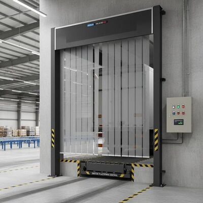 kupować Osłona doku przeładunkowego dla centrów logistycznych z kurtyną PCV 36kg/m² i jednostką sterującą platformą przełącznika zapewniająca przepływ pracy w doku online manufacture
