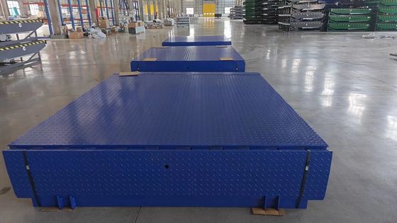 Wyrównanie hydrauliczne do portu ciężarówki szarej do łatwego załadunku i rozładunku IP55