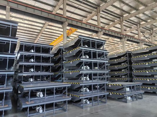 Czarny Hydraulic Dock Leveler Dostosowywalna Hydraulic Dock Lift Platform